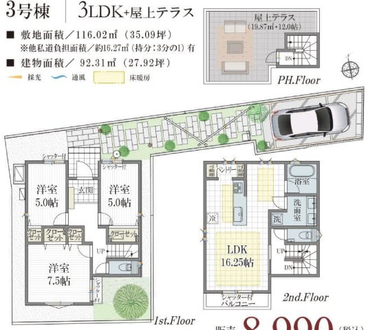 国分寺市東元町４丁目　中央線　国分寺駅　新築戸建