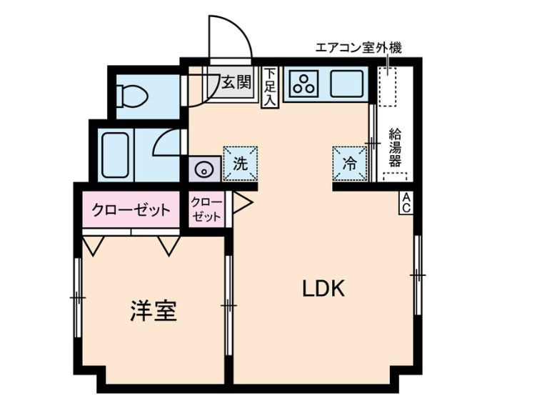 吉川ビルの間取り