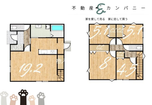 東石井5丁目の新築戸建の間取り