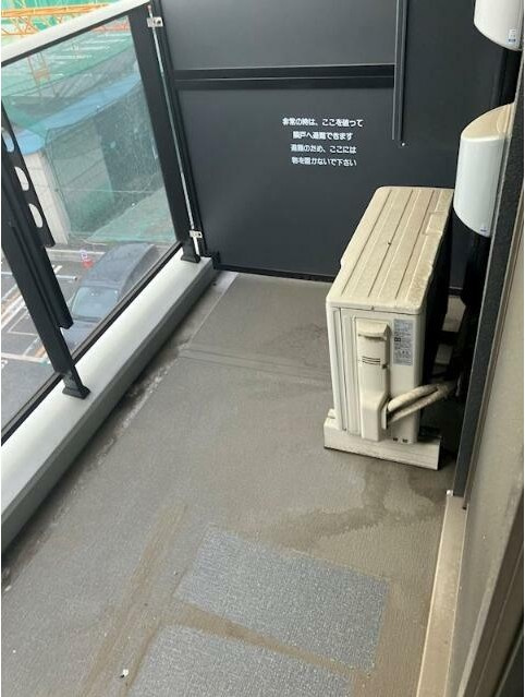 デュオステージ中山のバルコニー