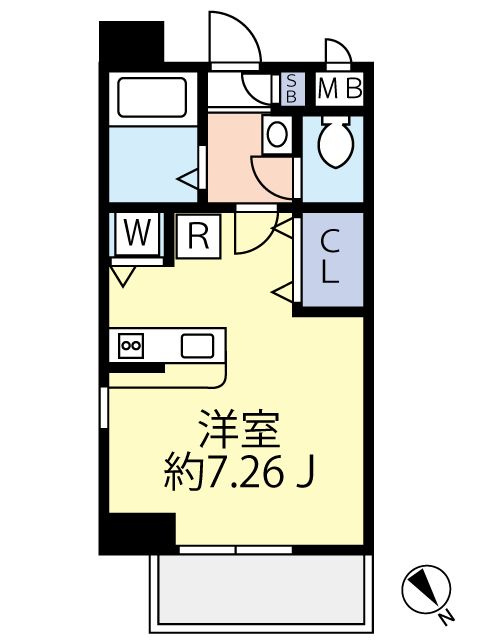 グランヴァン大井町Ⅱの間取り