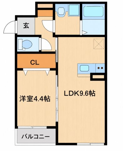Y‘ｓ スクエア梅満町の間取り