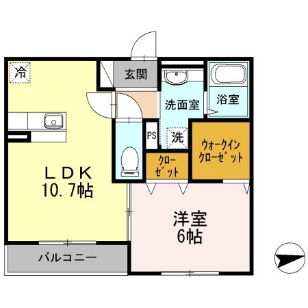 ブランノワール目白の間取り