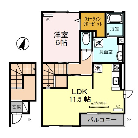 【間取り】 | D－roomＴｏｋｉ206