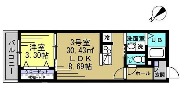 クレストリーズの間取り