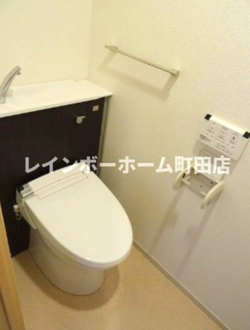 アンジュ新百合ヶ丘※初期費用分割あと払いサービス利用可能物件のトイレ