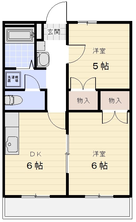 大谷第2の間取り