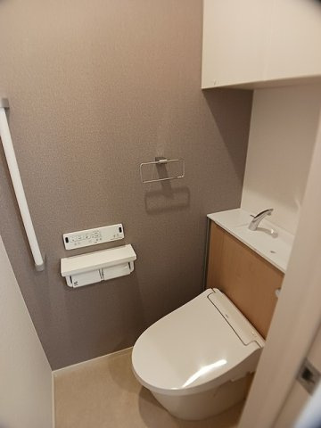 ジェルメ柏Ｃ棟のトイレ