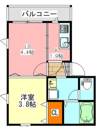 AQUE8の間取り