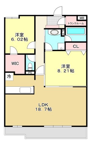 GARDEN HOUSE 大谷町 Ⅰの間取り
