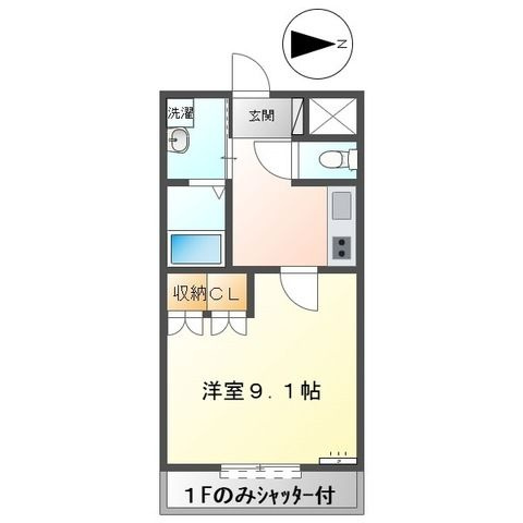 ハピネス幸の間取り