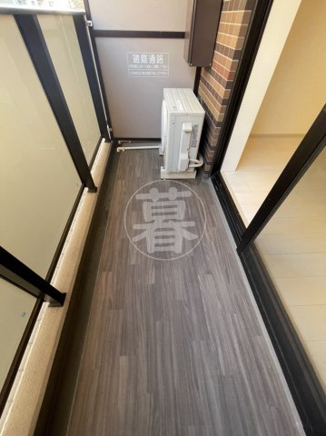 ブライズ下丸子のバルコニー