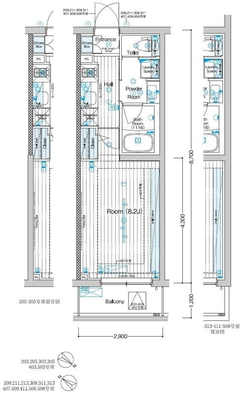 ブライズ下丸子の間取り