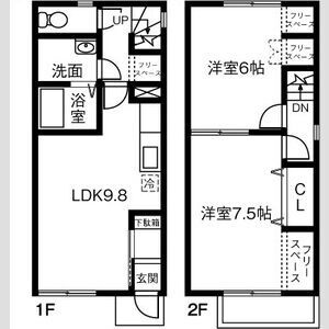 ＦＯＲＳＩＧＨＴ　ＯＺＯＮＯ　Ⅱの間取り