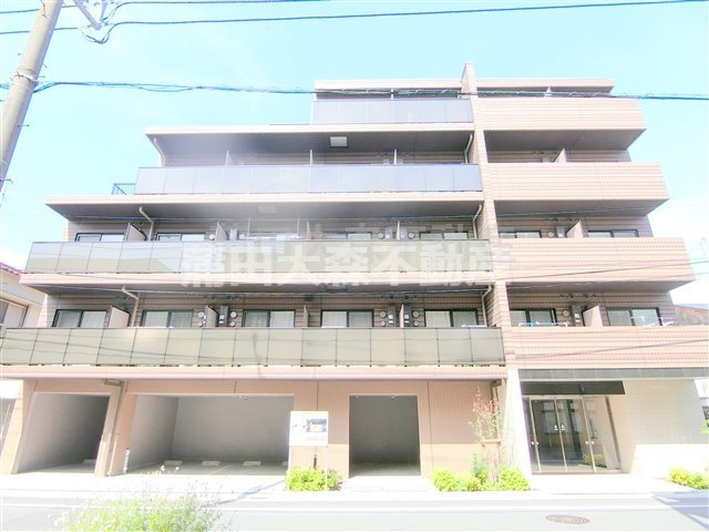ブライズ下丸子の外観|2018年4月築　RC鉄筋コンクリート造地上5階建て総戸数51戸Wi-Fiインターネット無料の人気分譲賃貸マンション　東急多摩川線武蔵新田駅最寄りの東京都大田区下丸子2丁目