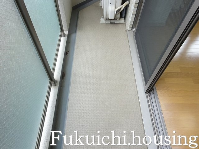 クレイシア世田谷赤堤のバルコニー
