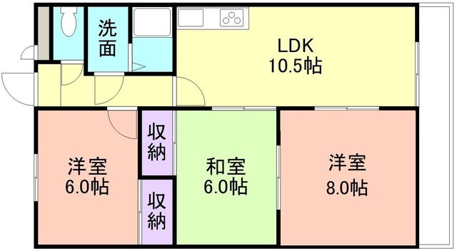 グレイスNの間取り