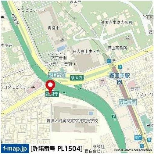 ＡＰ６１０　メゾン・ド・目白台の地図