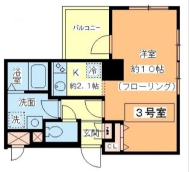 スリアン神楽坂の間取り