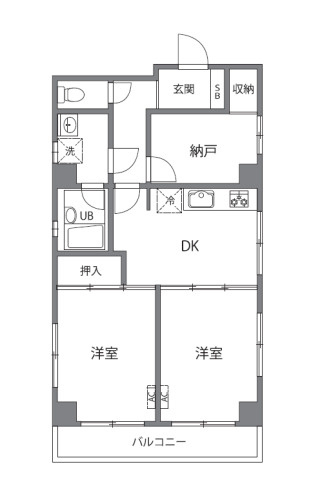 サン田端の間取り