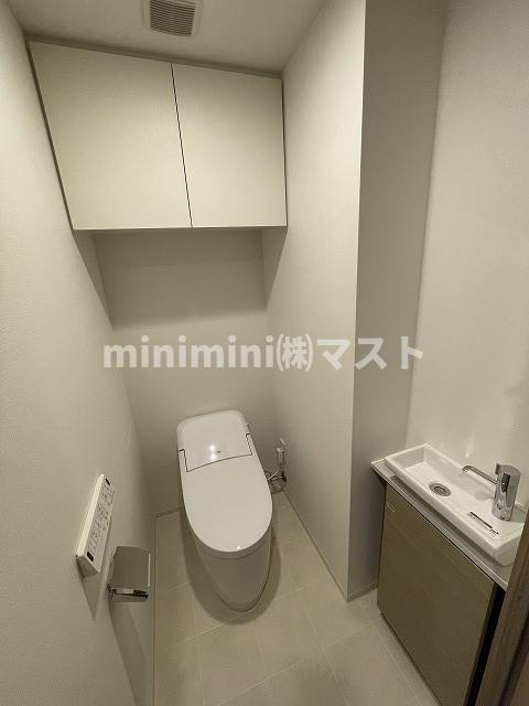 ザ・パークハビオ阿倍野昭和町のトイレ
