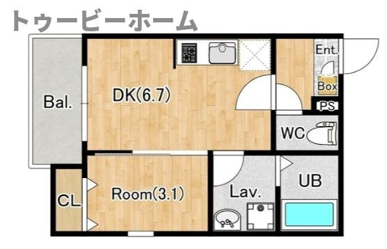 ジーメゾン狭山祇園の間取り