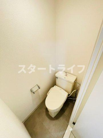 大阪市東淀川区東中島１丁目の賃貸マンションのトイレ