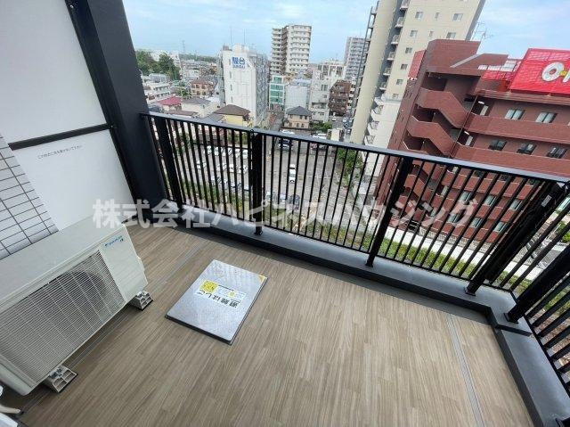 ベルヴュコート柏のバルコニー|※写真は同物件の反転タイプとなります。