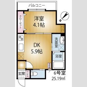 ＡＱＵＥ２４の間取り