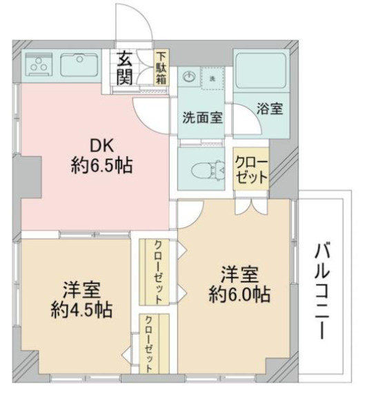 メイゾンアサヒの間取り