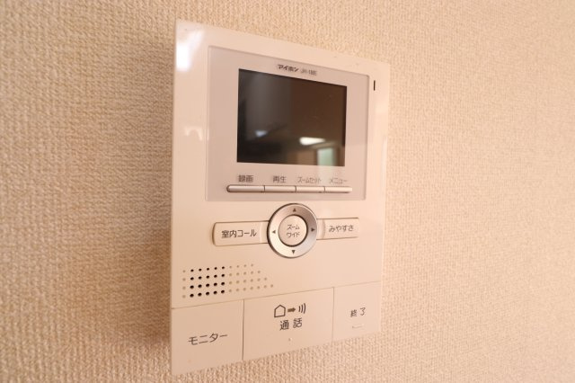 ベルボヌームAのセキュリティ|※同タイプの間取りの別号室です。現況優先です。