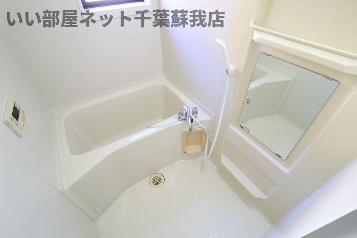 パークメゾン　Ｂの浴室|コンパクトで使いやすいお風呂です