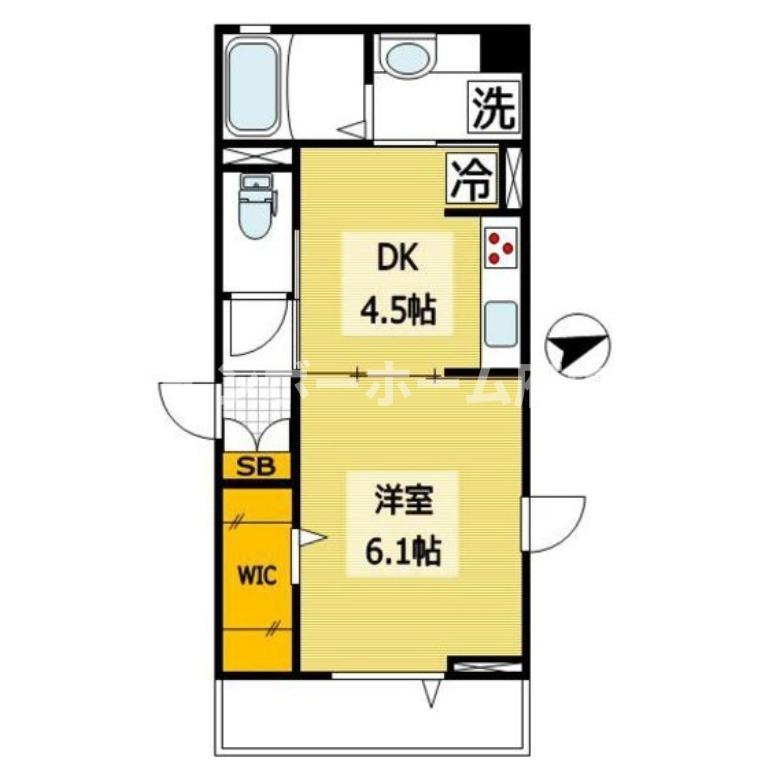 セジュール曙町の間取り