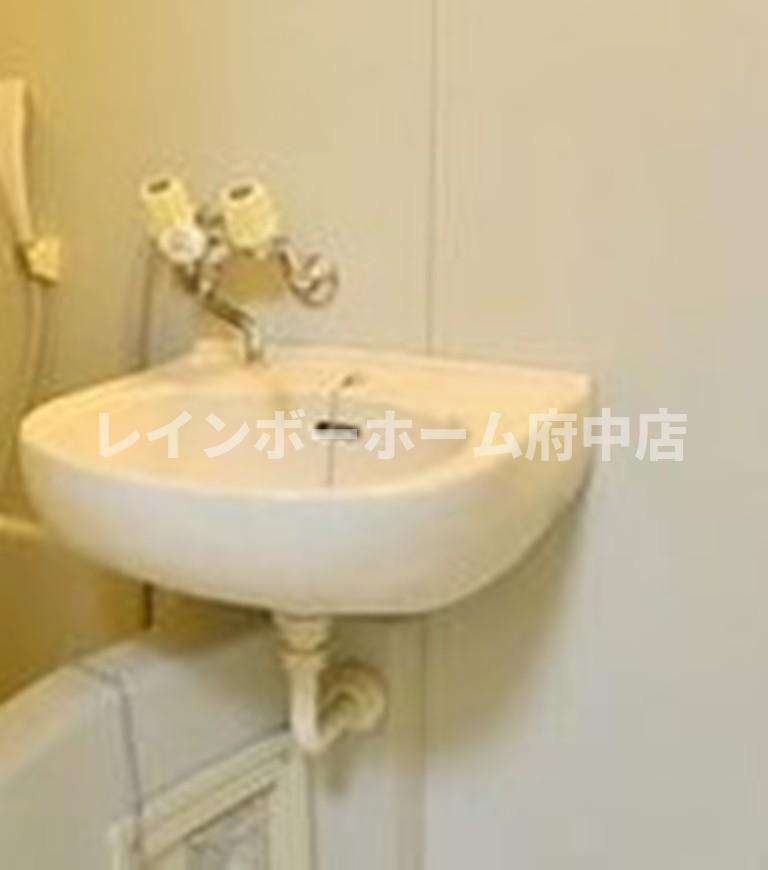 メゾンスカイフィールドの洗面所