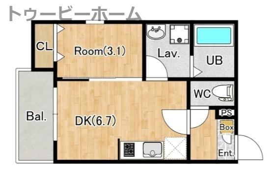 ジーメゾン狭山祇園の間取り