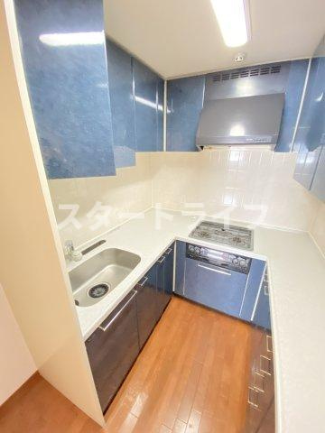 大阪市淀川区西中島５丁目の賃貸マンションのキッチン