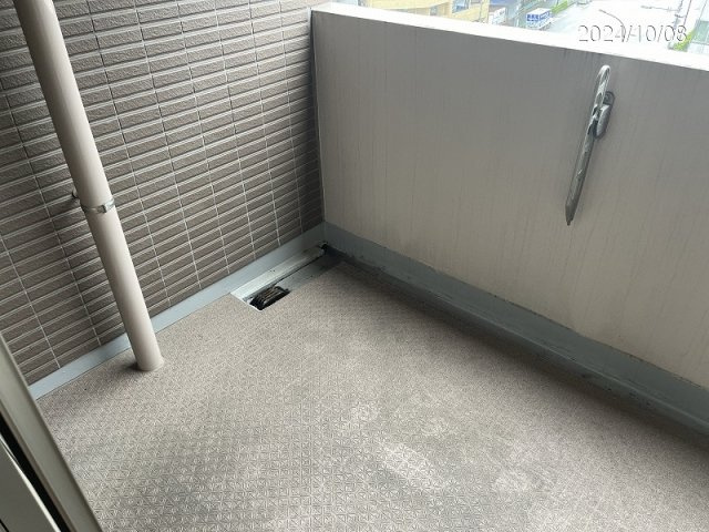 パレステュディオ芝浦シティのバルコニー