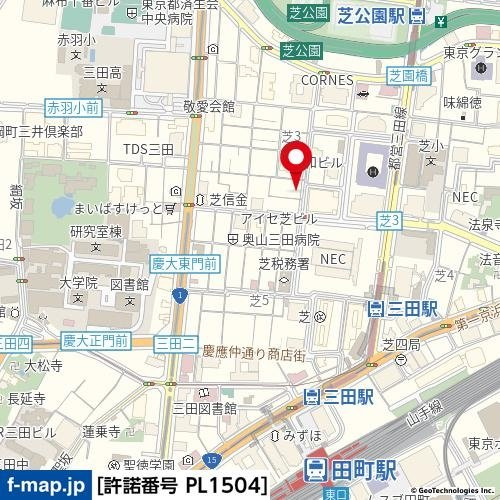 ラグーンシティ芝公園の地図