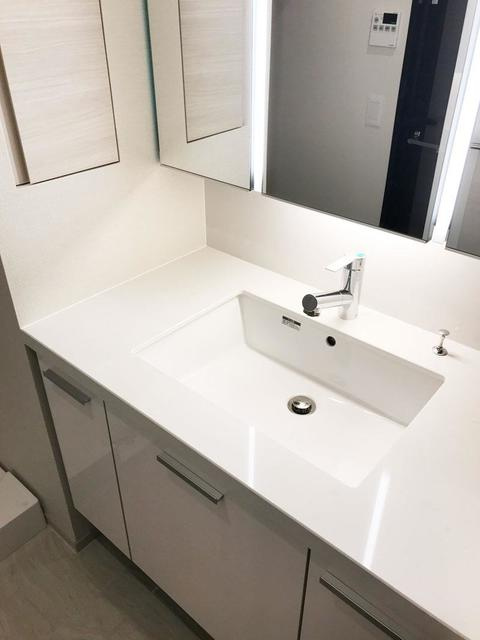 アネシア築地ステーションレジデンスの洗面所|※写真は同タイプ住戸です。