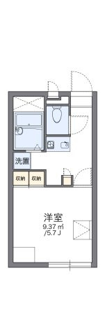 レオパレス扇の間取り
