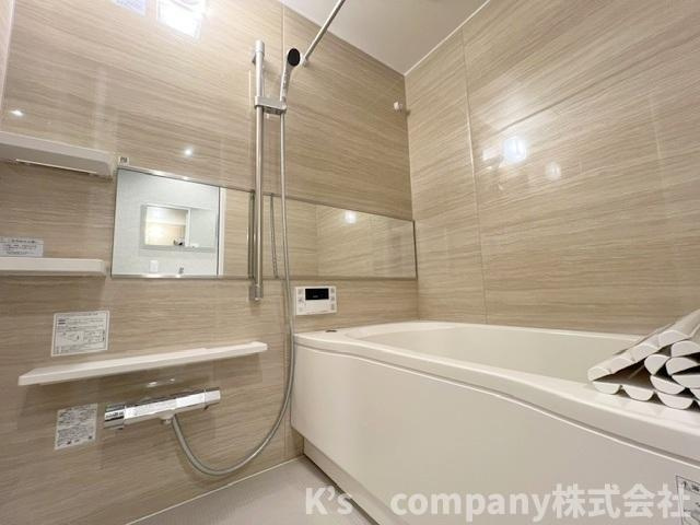 ●藤沢市辻堂太平台2丁目　藤沢太平台ハイツ2号棟の浴室|温かみのある色調の浴室スペース◇一日の使入れを癒す心地の良い空間☆