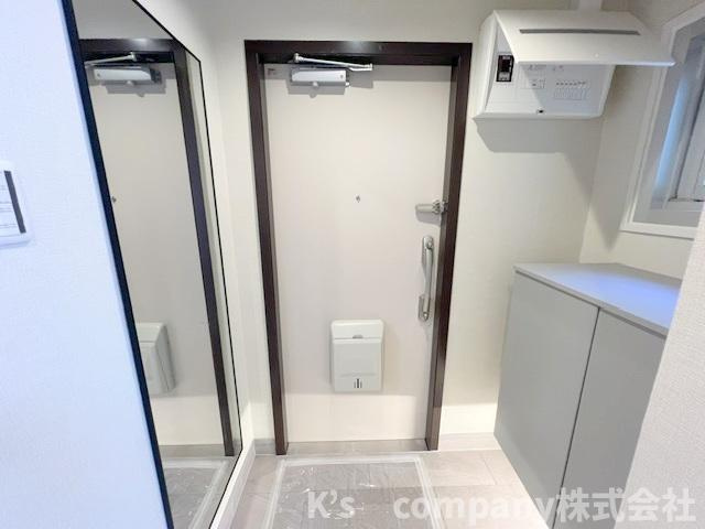 ●藤沢市辻堂太平台2丁目　藤沢太平台ハイツ2号棟の玄関|玄関風編スペース◇