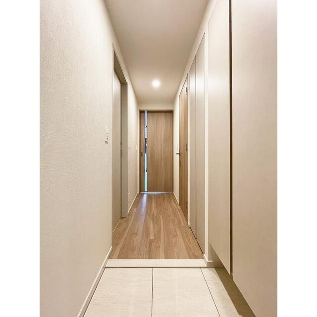 プラネソシエ青戸の玄関