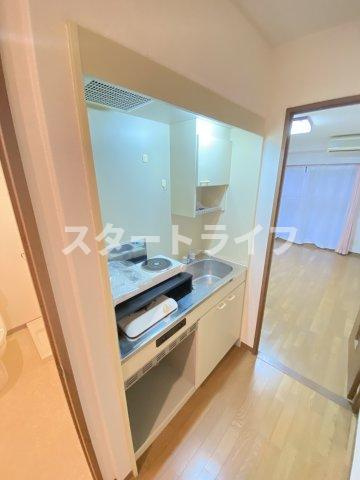 大阪市淀川区西宮原２丁目の賃貸マンションのキッチン
