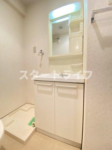 大阪市淀川区西宮原２丁目の賃貸マンションの洗面所