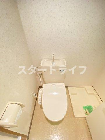 大阪市淀川区西宮原２丁目の賃貸マンションのトイレ