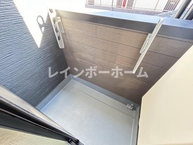 CB桶川駅前アルデのバルコニー