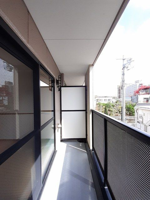 相模原市中央区上溝３丁目の賃貸マンションのバルコニー