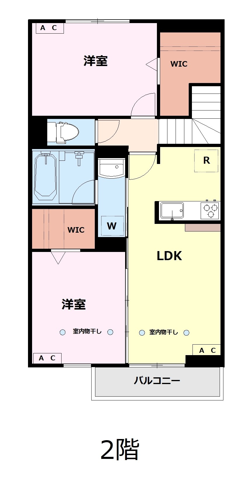 カサフィオーレの間取り