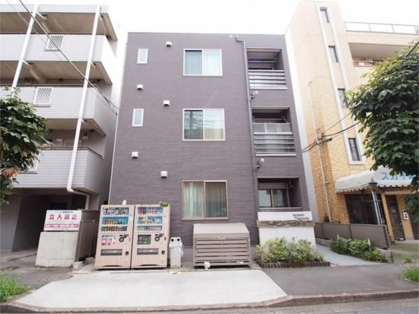 立川市栄町４丁目のアパートの外観